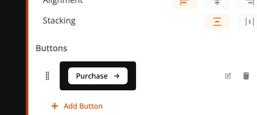 Zipper call-to-action screenshot