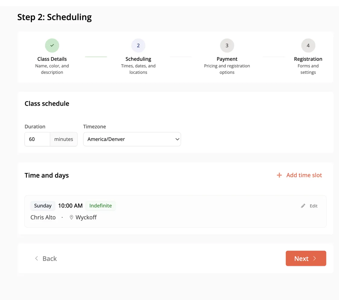 AI-powered schedule creation