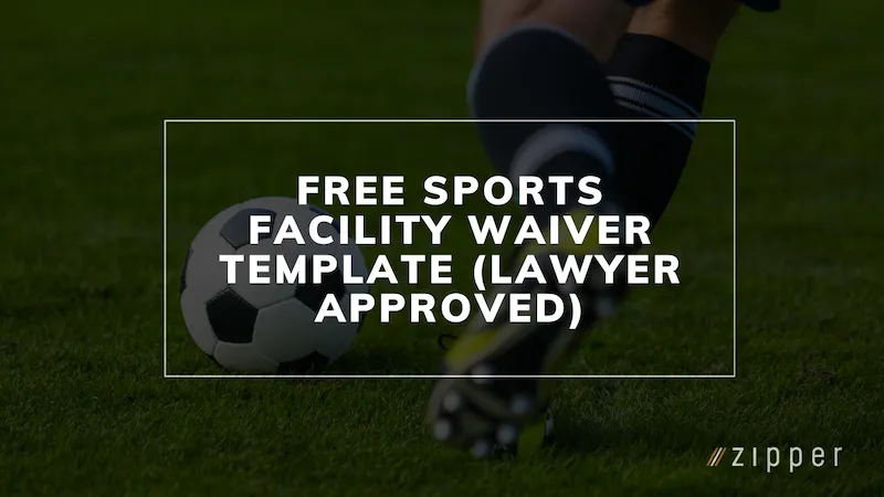 Free sports business waiver template
