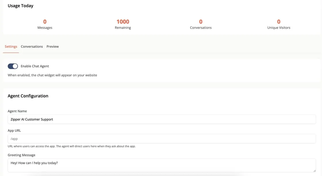 Adding context to the AI agent Knowledge Base