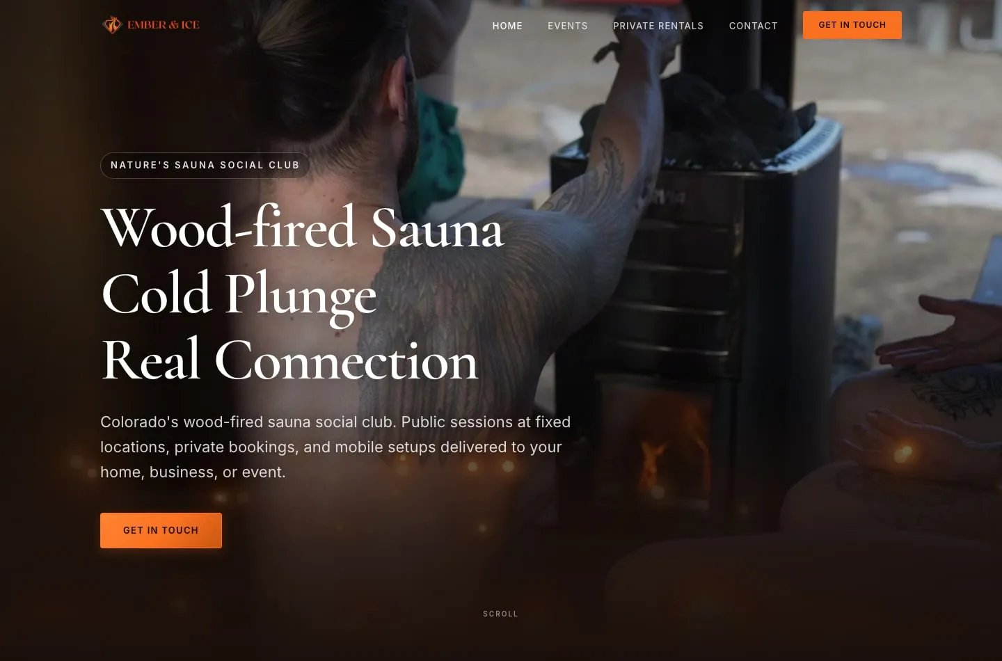 A studio website built with Zipper