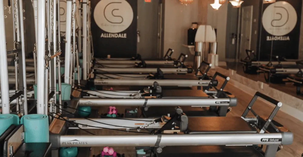 Inside The CS Fit Pilates studio