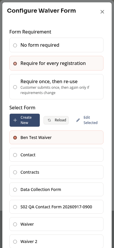 Require for every registration on a phone