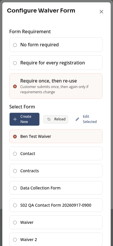 Require once, then re-use on a phone