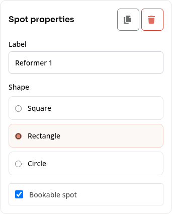 Spot properties on a phone